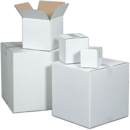 White Corrugated Boxes