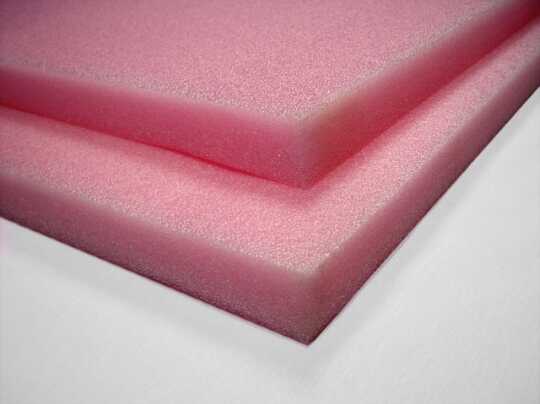 Polyethylene Pink Anti-Static Foam